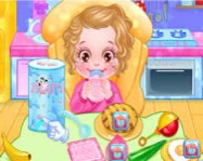Baby princess care online ovis játék