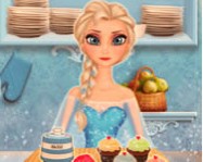 Elsa cupcakes ingyen játék