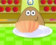 Pou cooking pie ovis játékok